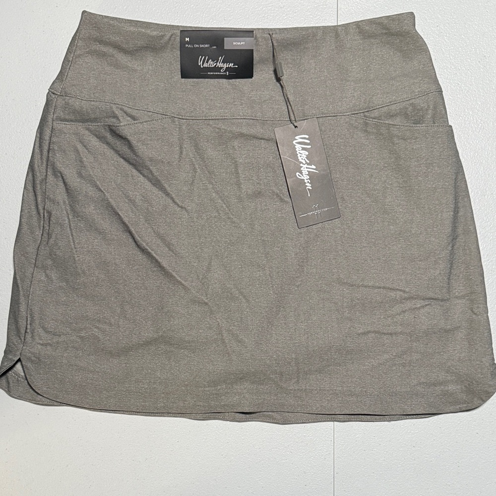 Walter Hagen Women's Mini Skirt in Elegant Gray